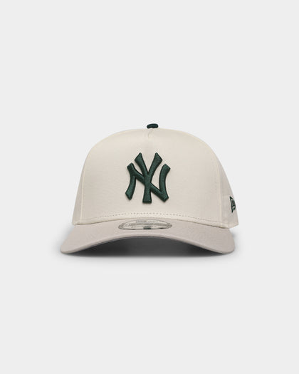 New Era New York Yankees 'Chrome White Dark Green' 9FORTY A-Frame Snapback Chrome/Stone/Dark Green