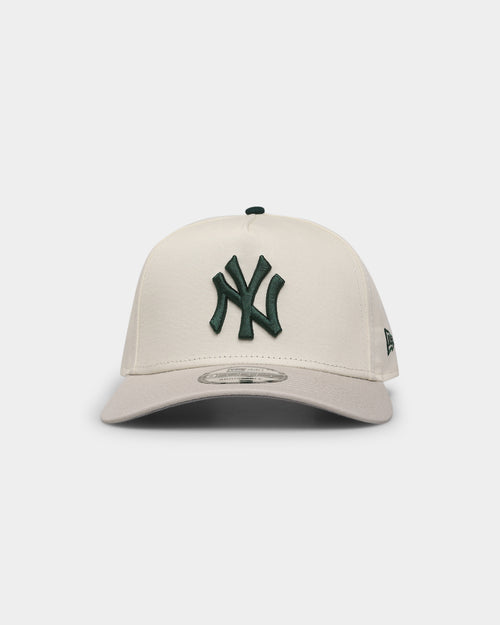 New Era New York Yankees 'Chrome White Dark Green' 9FORTY A-Frame Snapback Chrome/Stone/Dark Green