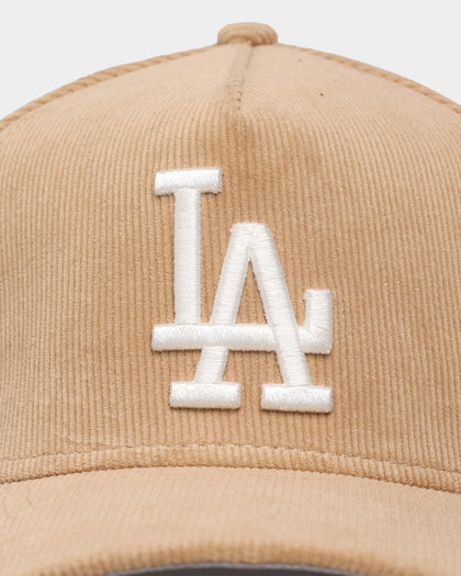 New Era Los Angeles Dodgers 'Classic Corduroy' 9FORTY A-Frame Snapback Wheat