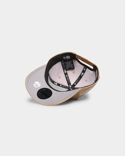 New Era Los Angeles Dodgers 'Classic Corduroy' 9FORTY A-Frame Snapback Wheat