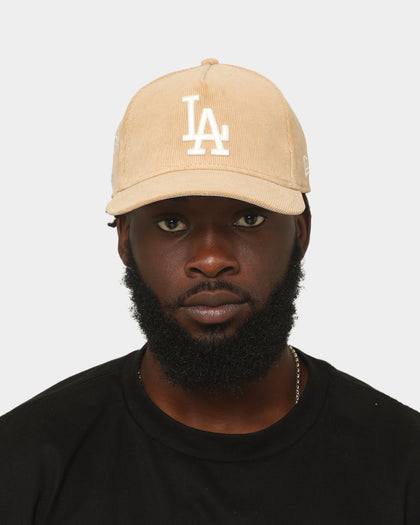 New Era Los Angeles Dodgers 'Classic Corduroy' 9FORTY A-Frame Snapback Wheat
