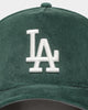 New Era Los Angeles Dodgers 'Classic Corduroy' 9FORTY A-Frame Snapback Dark Green