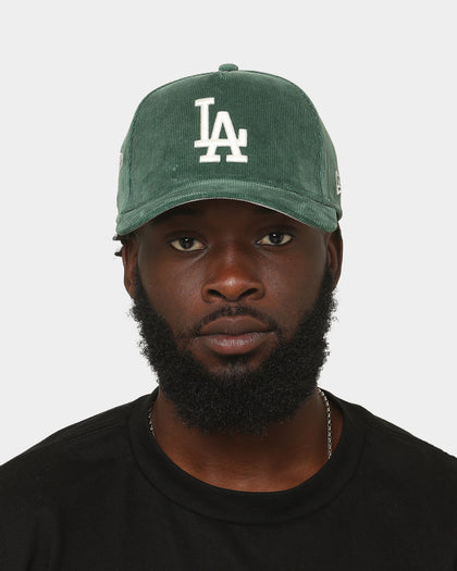 New Era Los Angeles Dodgers 'Classic Corduroy' 9FORTY A-Frame Snapback Dark Green