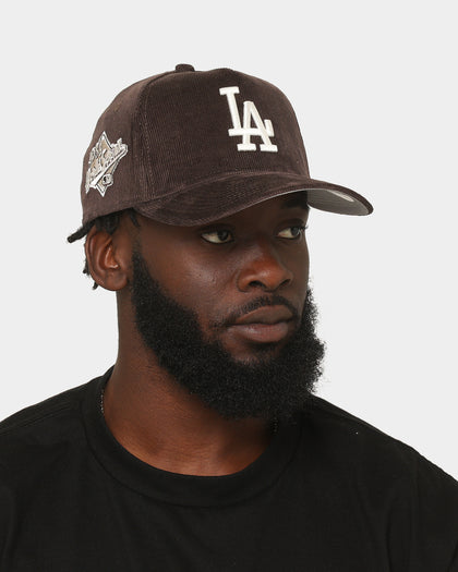 New Era Los Angeles Dodgers 'Classic Corduroy' 9FORTY A-Frame Snapback Burnt Wood