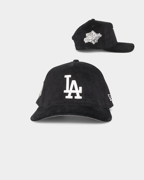 New Era Los Angeles Dodgers 'Classic Corduroy' 9FORTY A-Frame Snapback Black