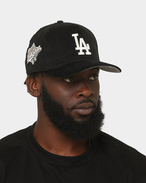 New Era Los Angeles Dodgers 'Classic Corduroy' 9FORTY A-Frame Snapback Black