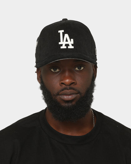 New Era Los Angeles Dodgers 'Classic Corduroy' 9FORTY A-Frame Snapback Black