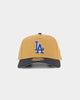 New Era Los Angeles Dodgers 'Midnight Harvest 2-Tone' 9FORTY A-Frame Snapback Wheat/Navy