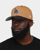 New Era Los Angeles Dodgers 'Midnight Harvest 2-Tone' 9FORTY A-Frame Snapback Wheat/Navy