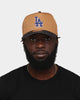 New Era Los Angeles Dodgers 'Midnight Harvest 2-Tone' 9FORTY A-Frame Snapback Wheat/Navy