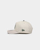 New Era Los Angeles Dodgers 'Chrome White Dark Green' 9FORTY A-Frame Snapback Chrome/Stone/Dark Green