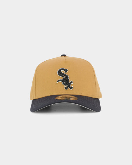 New Era Chicago White Sox 'Midnight Harvest 2-Tone' 9FORTY A-Frame Snapback Wheat/Navy