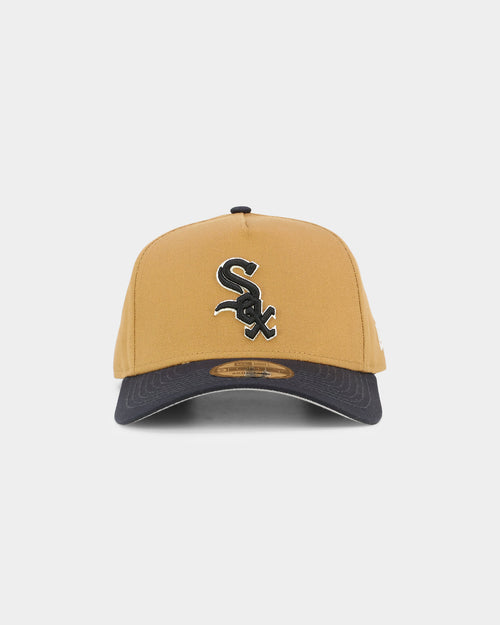 New Era Chicago White Sox 'Midnight Harvest 2-Tone' 9FORTY A-Frame Snapback Wheat/Navy