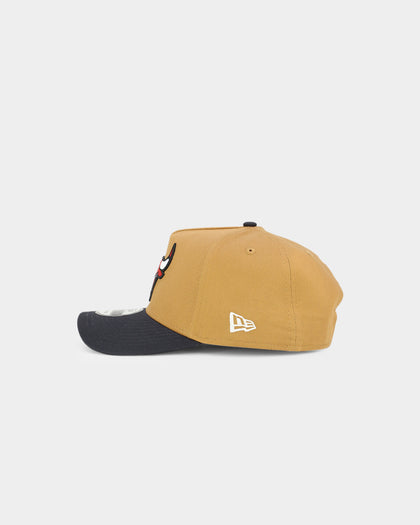 New Era Chicago Bulls 'Midnight Harvest 2-Tone' 9FORTY A-Frame Snapback Wheat/Navy