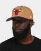 New Era Chicago Bulls 'Midnight Harvest 2-Tone' 9FORTY A-Frame Snapback Wheat/Navy
