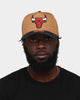 New Era Chicago Bulls 'Midnight Harvest 2-Tone' 9FORTY A-Frame Snapback Wheat/Navy