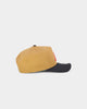 New Era Atlanta Braves 'Midnight Harvest 2-Tone' 9FORTY A-Frame Snapback Wheat/Navy