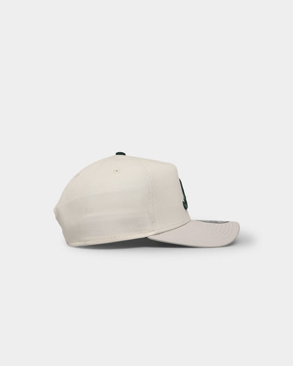 New Era Atlanta Braves 'Chrome White Dark Green' 9FORTY A-Frame Snapback Chrome/Stone/Dark Green