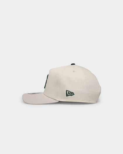 New Era Atlanta Braves 'Chrome White Dark Green' 9FORTY A-Frame Snapback Chrome/Stone/Dark Green