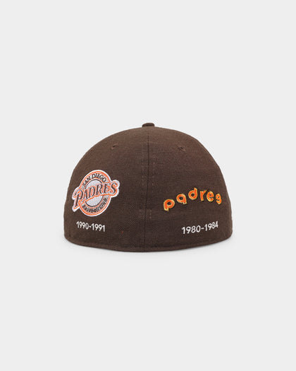 New Era San Diego Padres 'Logo Evolution' 59FIFTY Fitted Brown