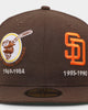 New Era San Diego Padres 'Logo Evolution' 59FIFTY Fitted Brown