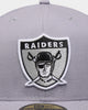 New Era Oakland Raiders 'Koala Grey' 59FIFTY Fitted Grey/White
