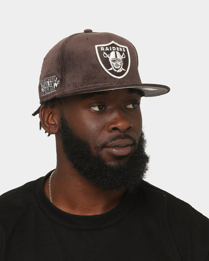 New Era Oakland Raiders 'Classic Corduroy' 59FIFTY Fitted Burnt Wood