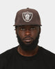 New Era Oakland Raiders 'Classic Corduroy' 59FIFTY Fitted Burnt Wood