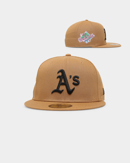 New Era Oakland Athletics 'Wheat Black World Series' 59FIFTY Fitted Wheat/Black