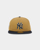 New Era New York Yankees 'Midnight Harvest 2-Tone' 59FIFTY Fitted Wheat/Navy