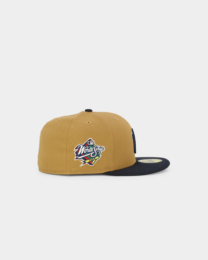 New Era New York Yankees 'Midnight Harvest 2-Tone' 59FIFTY Fitted Wheat/Navy