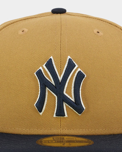 New Era New York Yankees 'Midnight Harvest 2-Tone' 59FIFTY Fitted Wheat/Navy