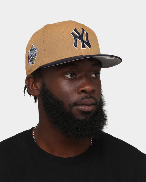 New Era New York Yankees 'Midnight Harvest 2-Tone' 59FIFTY Fitted Wheat/Navy
