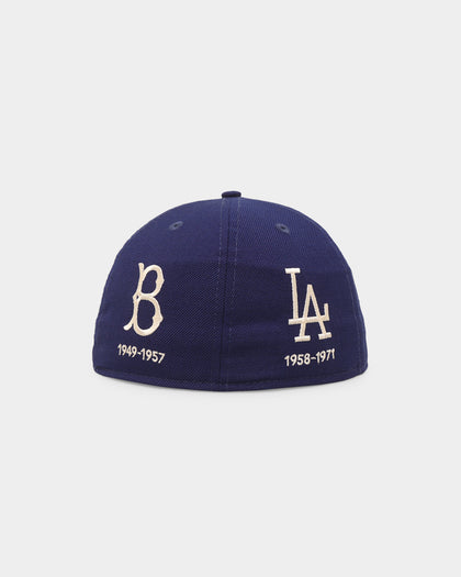 New Era Los Angeles Dodgers 'Logo Evolution' 59FIFTY Fitted Dark Royal