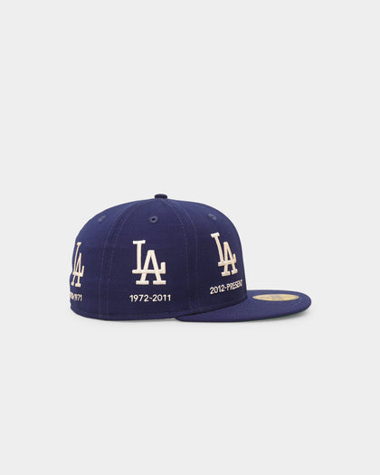 New Era Los Angeles Dodgers 'Logo Evolution' 59FIFTY Fitted Dark Royal