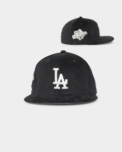 New Era Los Angeles Dodgers 'Classic Corduroy' 59FIFTY Fitted Black
