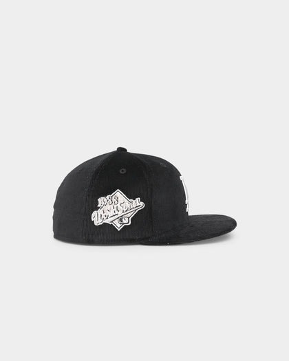 New Era Los Angeles Dodgers 'Classic Corduroy' 59FIFTY Fitted Black