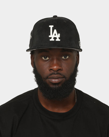 New Era Los Angeles Dodgers 'Classic Corduroy' 59FIFTY Fitted Black