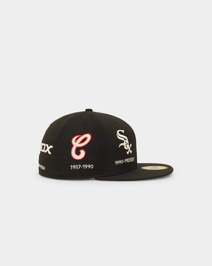 New Era Chicago White Sox 'Logo Evolution' 59FIFTY Fitted Black