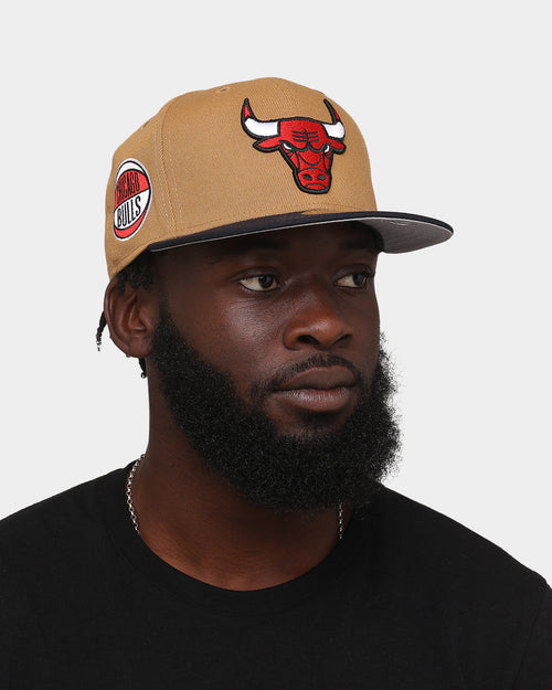 New Era Chicago Bulls 'Midnight Harvest 2-Tone' 59FIFTY Fitted Wheat/Navy