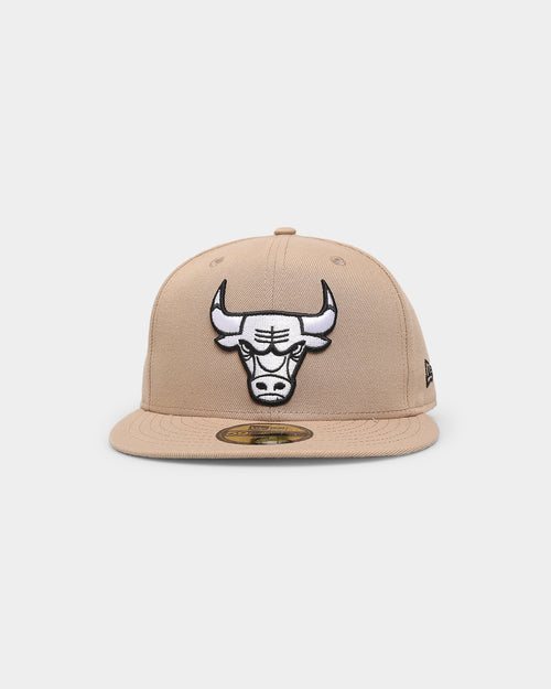 New Era Chicago Bulls 'Camel' 59FIFTY Fitted Camel
