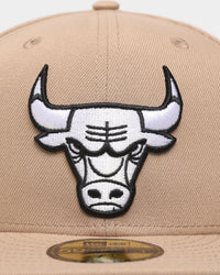 New Era Chicago Bulls 'Camel' 59FIFTY Fitted Camel