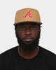 New Era Atlanta Braves 'Midnight Harvest 2-Tone' 59FIFTY Fitted Wheat/Navy