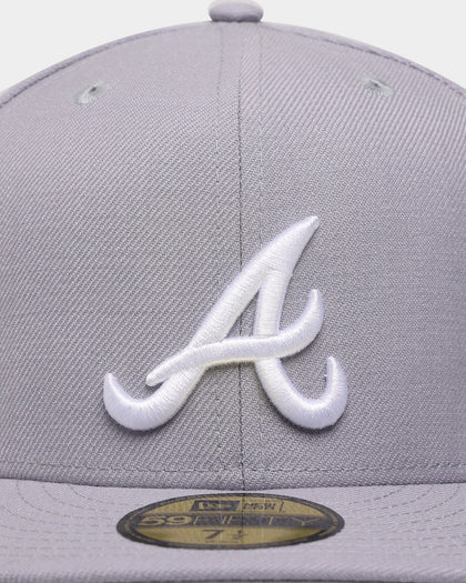 New Era Atlanta Braves 'Koala Grey' 59FIFTY Fitted Grey/White