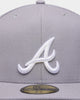 New Era Atlanta Braves 'Koala Grey' 59FIFTY Fitted Grey/White