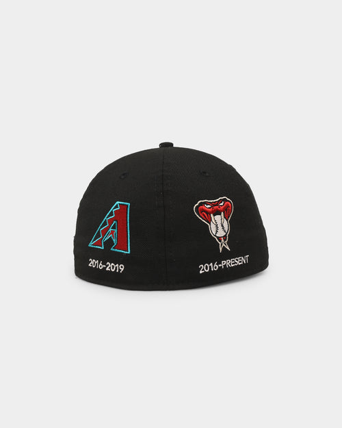 New Era Arizona Diamondbacks 'Logo Evolution' 59FIFTY Fitted Black