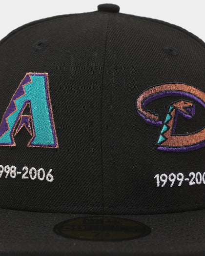 New Era Arizona Diamondbacks 'Logo Evolution' 59FIFTY Fitted Black