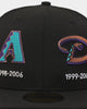 New Era Arizona Diamondbacks 'Logo Evolution' 59FIFTY Fitted Black