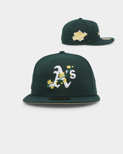 New Era Oakland Athletics Bloom Side Patch 59FIFTY Fitted Original Team Colours