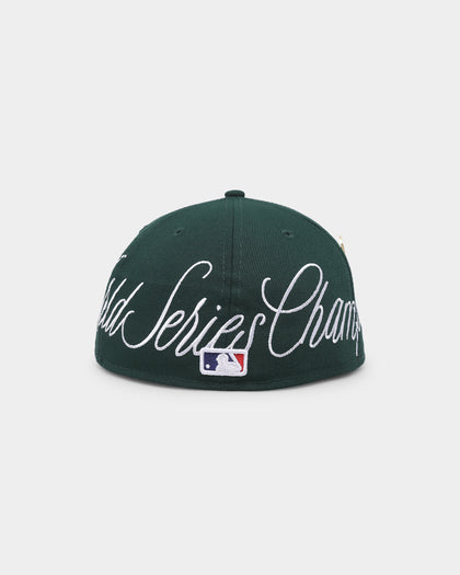 New Era Oakland Athletics 'Historic Champs' 59FIFTY Fitted Dark Green